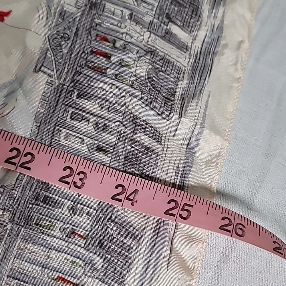 ♥️SILK  Scarf   print some england palaces